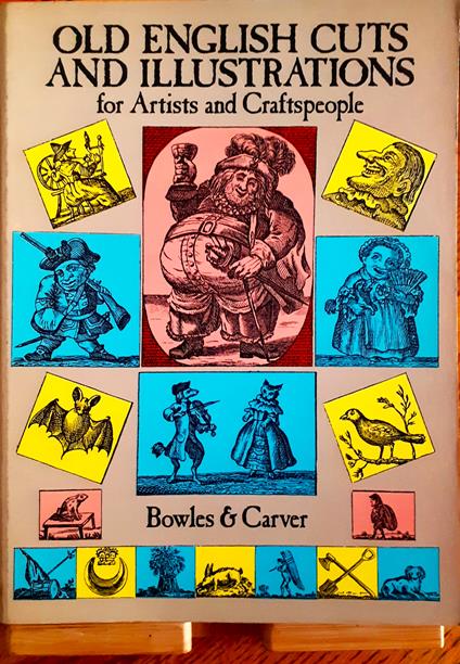 Old English Cuts and Illustrations for Artist and Craftspeple - copertina