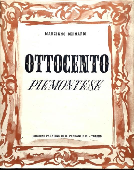 Ottocento Piemontese - Marziano Bernardi - copertina