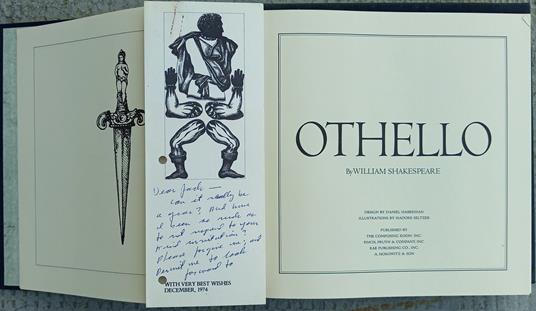 Othello - William Shakespeare - copertina