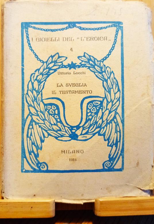 La Sveglia - Il Testamento - Vittorio Locchi - copertina