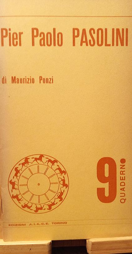 Pier Paolo Pasolini - Maurizio Ponzi - copertina