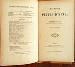 Histoire du Peuple d'Israël. Tome cinquème (livres IX-X)