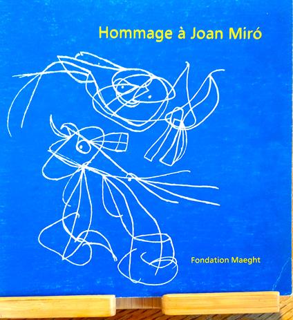 Hommage à Joan Miró - copertina