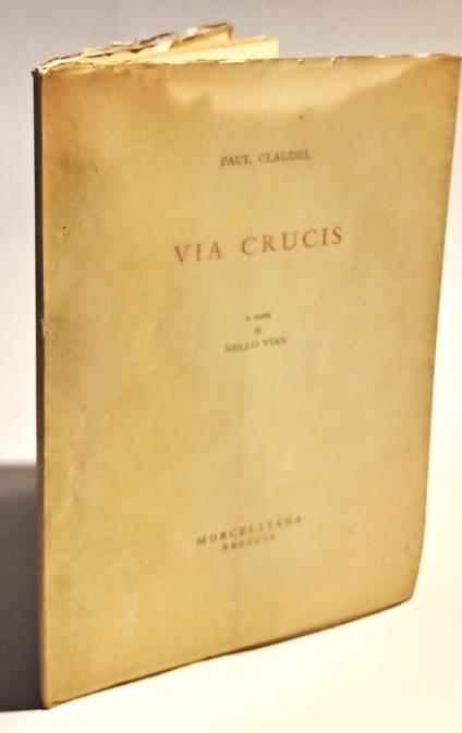 Via crucis - Paul Claudel - copertina