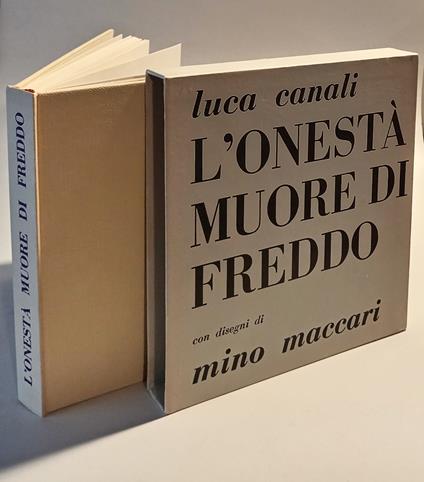 L' onestà muore di freddo - Luca Canali - copertina