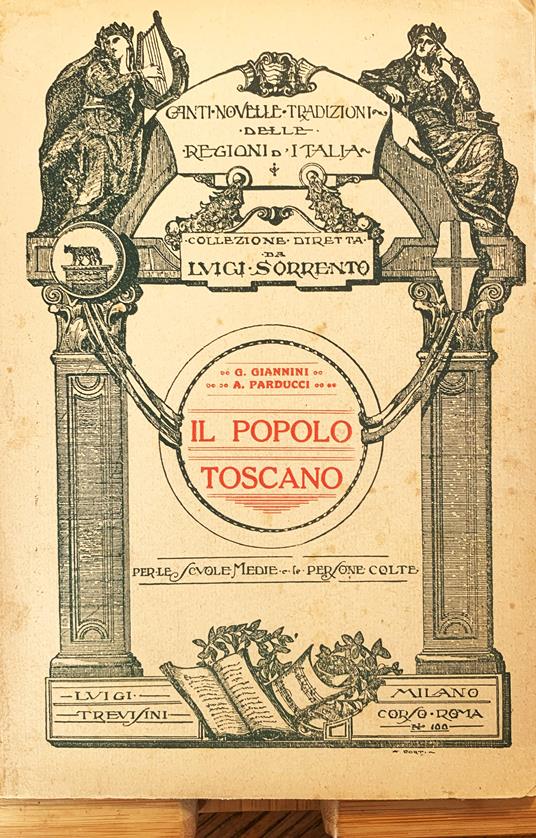 Il Popolo Toscano per le Scuole Medie e le persone colte - Giovanni Giovannini - copertina