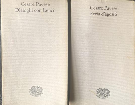 Dialoghi con Leucò - Cesare Pavese - copertina