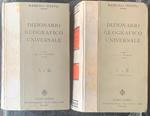 Dizionario Geografico Universale (Volume Primo: A-K - Volume Secondo: L-Z e Appendice)