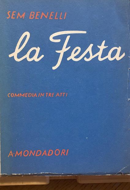 La Festa - Sem Benelli - copertina