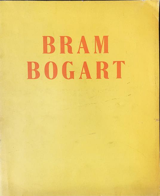 Bram Bogart. Dipinti 1953-1961 - copertina