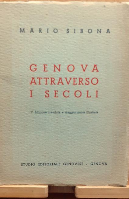 Genova attraverso i secoli - Mario Sibona - copertina