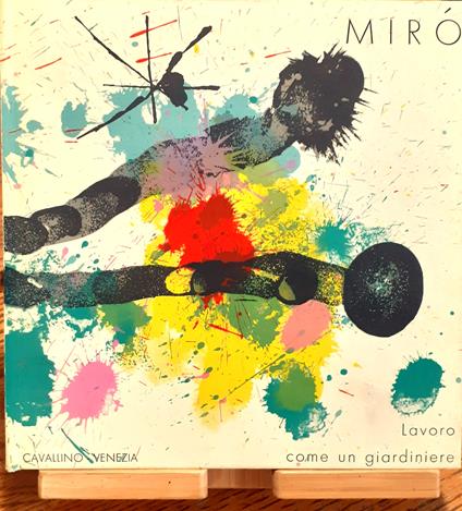 Lavoro come un giardiniere - Joan Miró - copertina