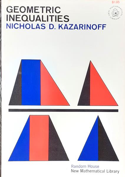 Geometric Inequalities - Nicholas D. Kazarinoff - copertina