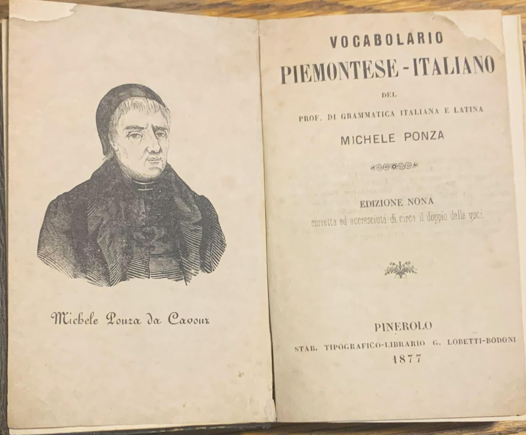 Vocabolario Piemontese - Italiano