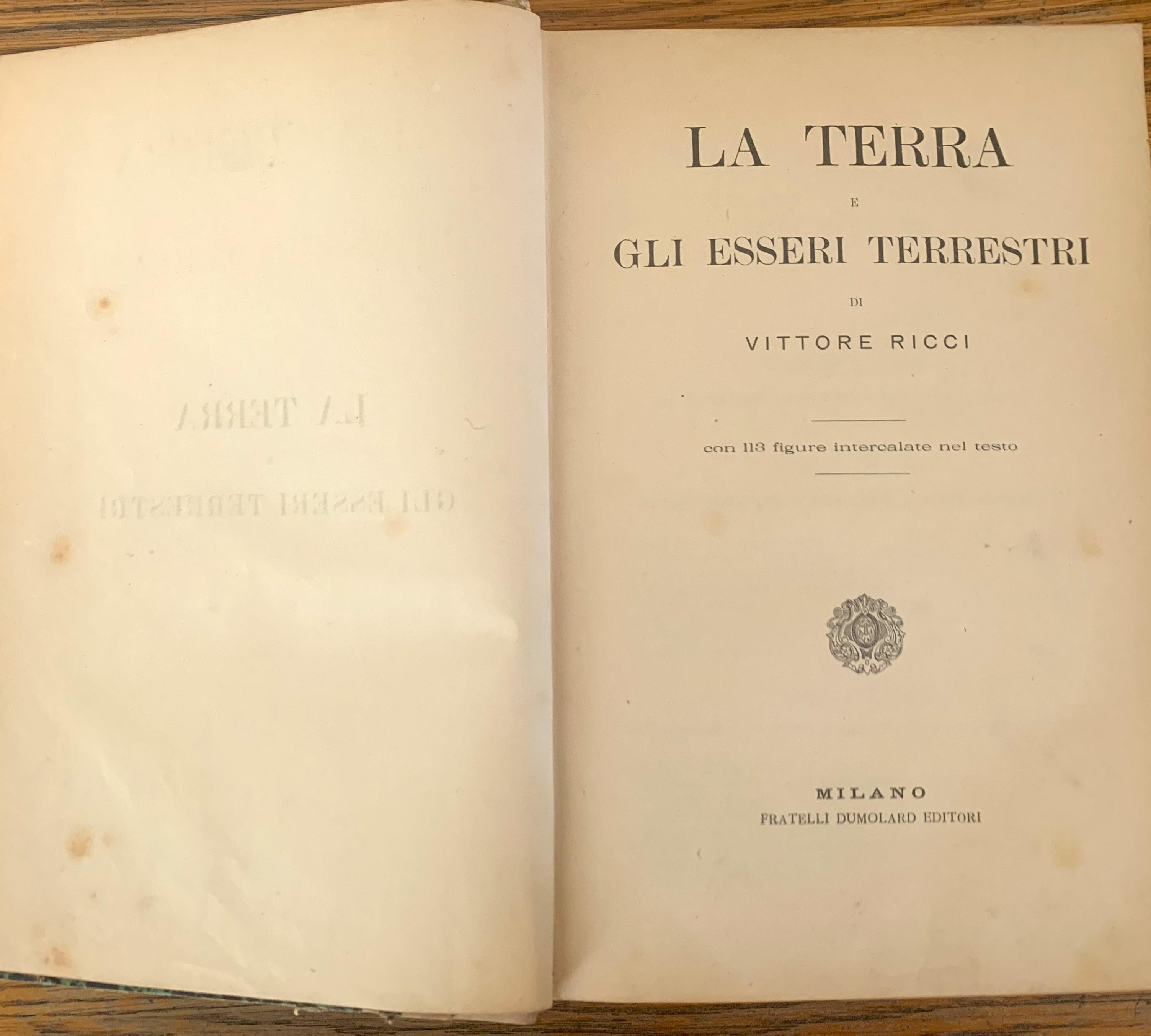 La Terra e gli Esseri terrestri