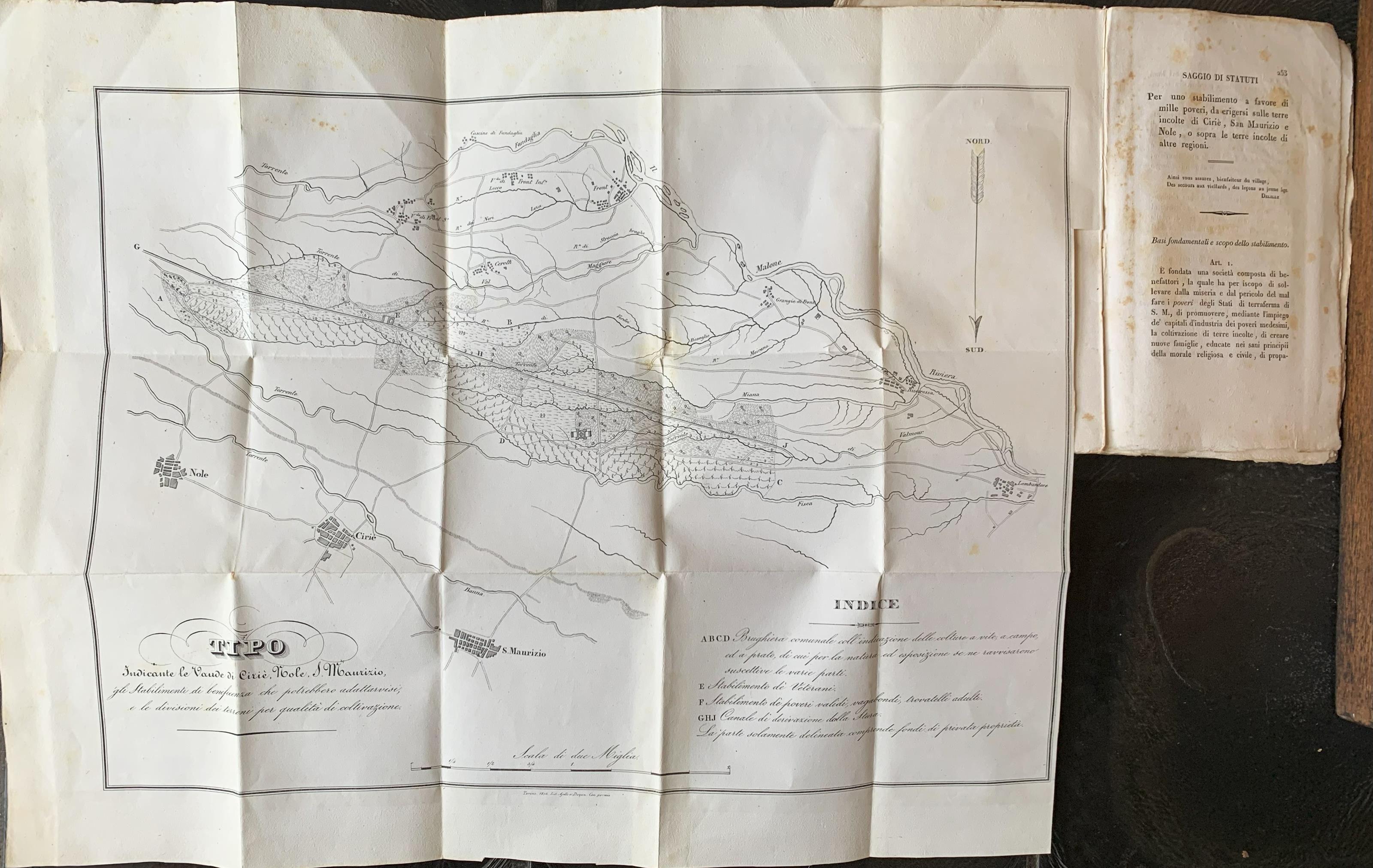 Considerazioni sulle terre incolte del Piemonte con indicazione dei mezzi e dei metodi di dissodamento applicabili anche alle altre terre incolte d'Italia nell'interesse del pauperismo