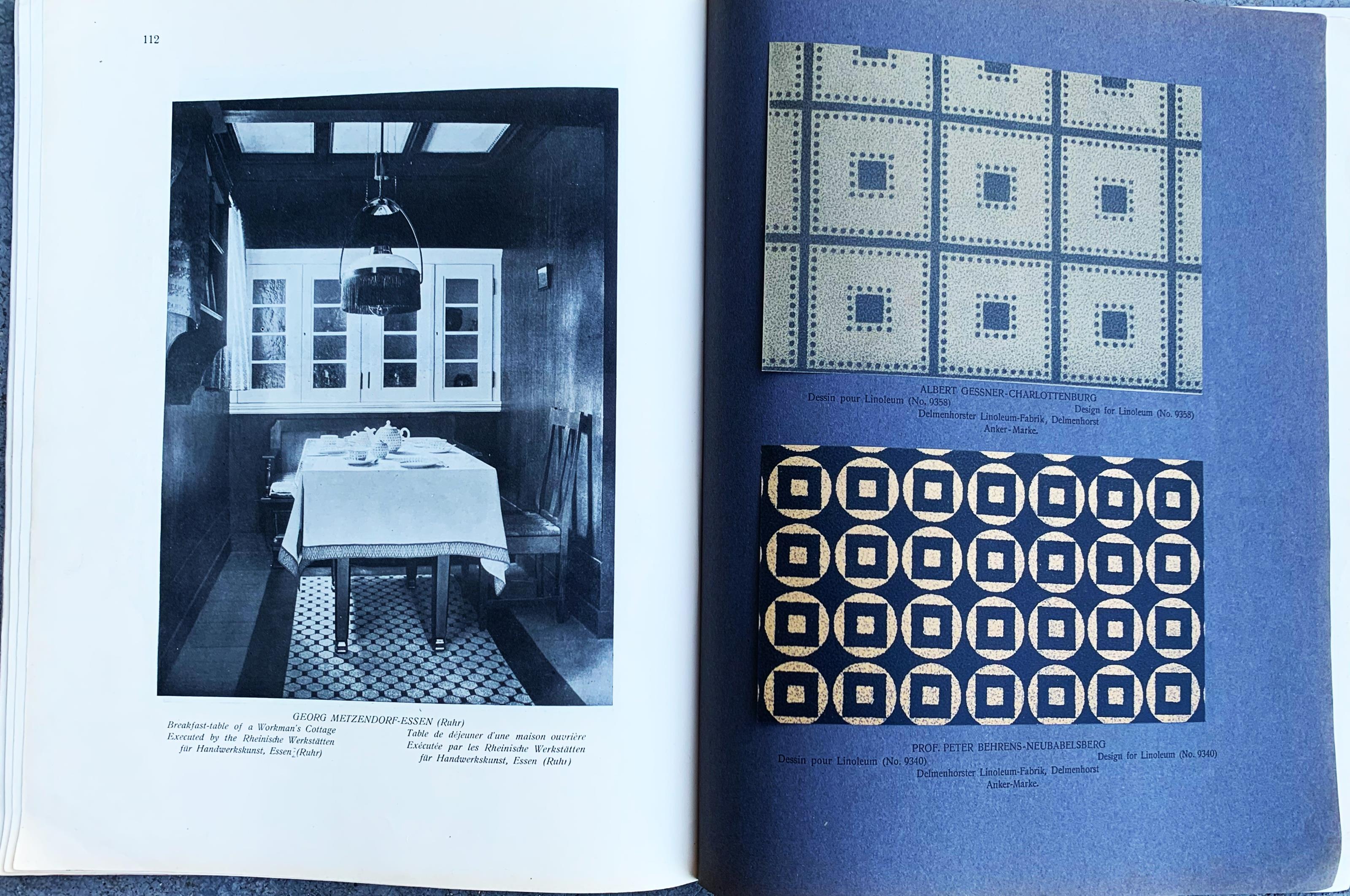 La décoration intérieure allemande et les métiers d'art à l'Exposition de Bruxelles 1910