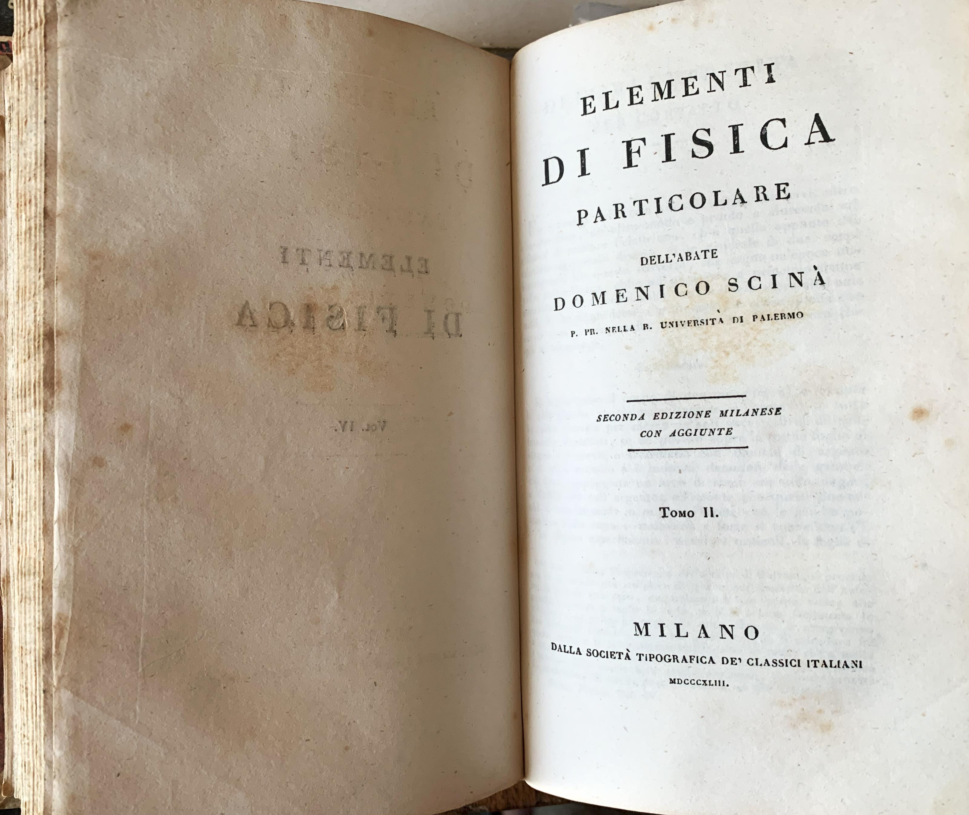 Elementi di Fisica particolare