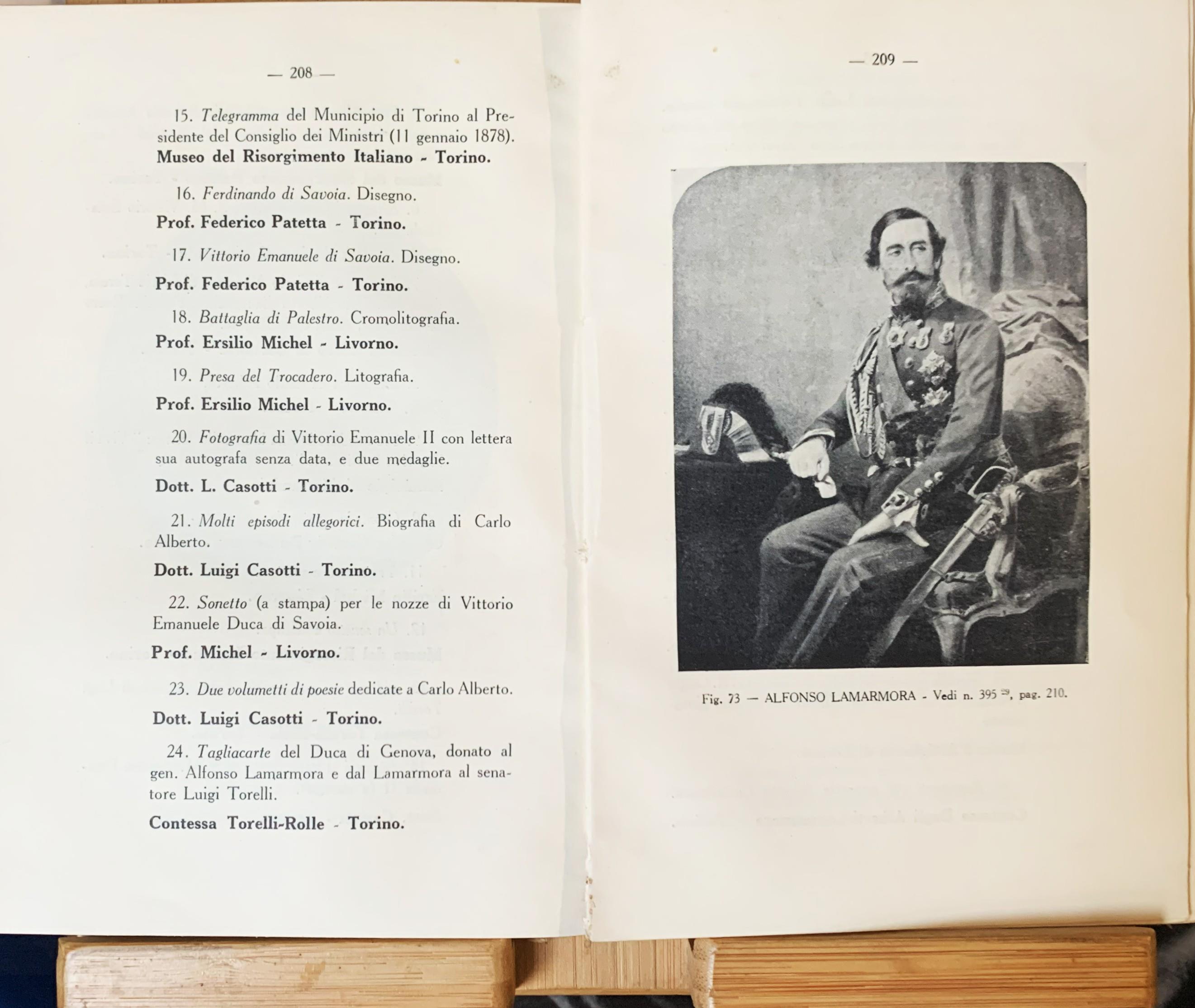 La Mostra Storica Sabauda e della Vittoria nelle Celebrazioni Torinesi del IV Centenario di Emanuele Filiberto e del X Anniversario della Vittoria