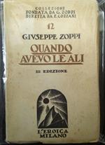Quando avevo le ali 