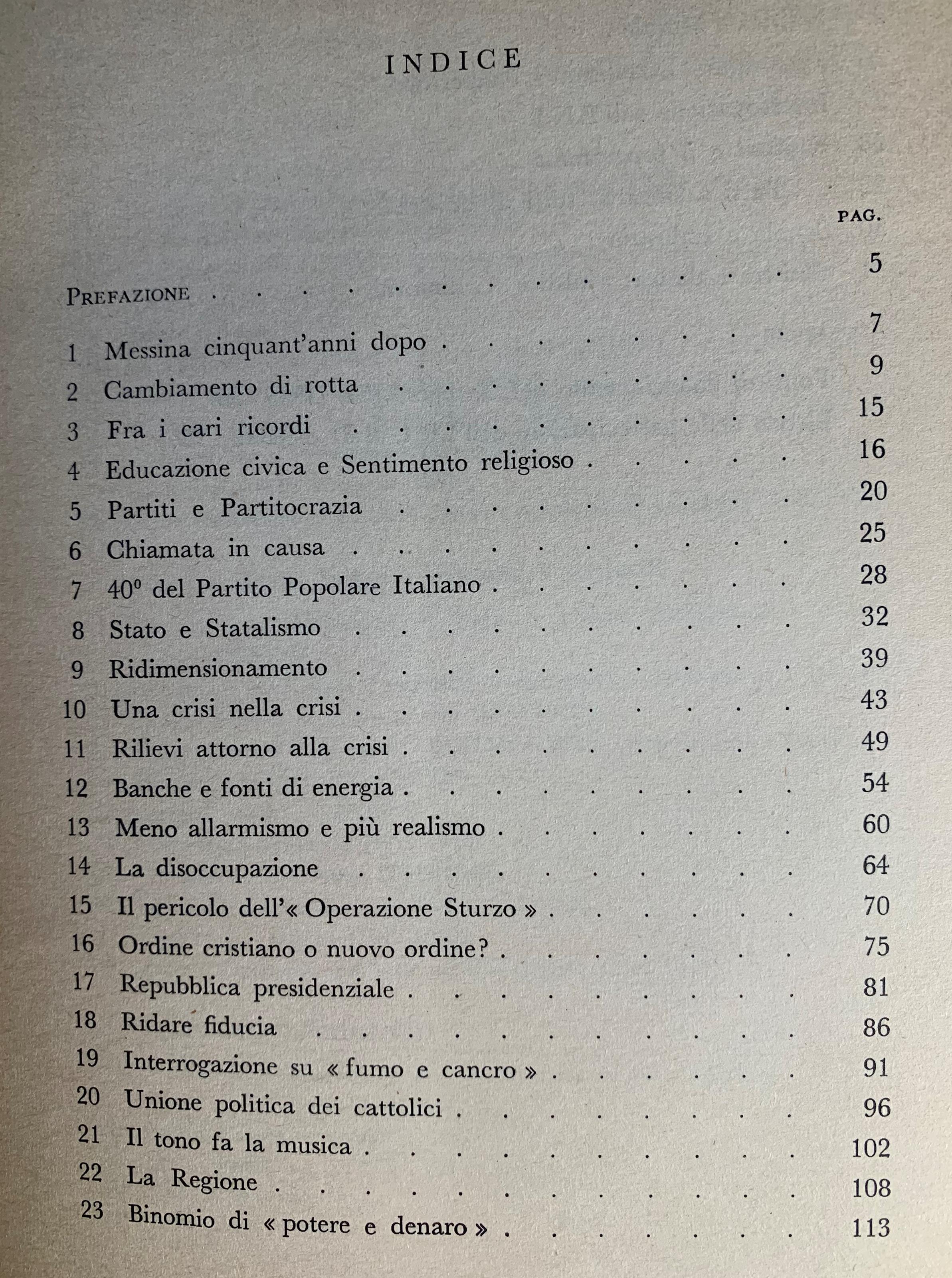 Il travaglio della D. C