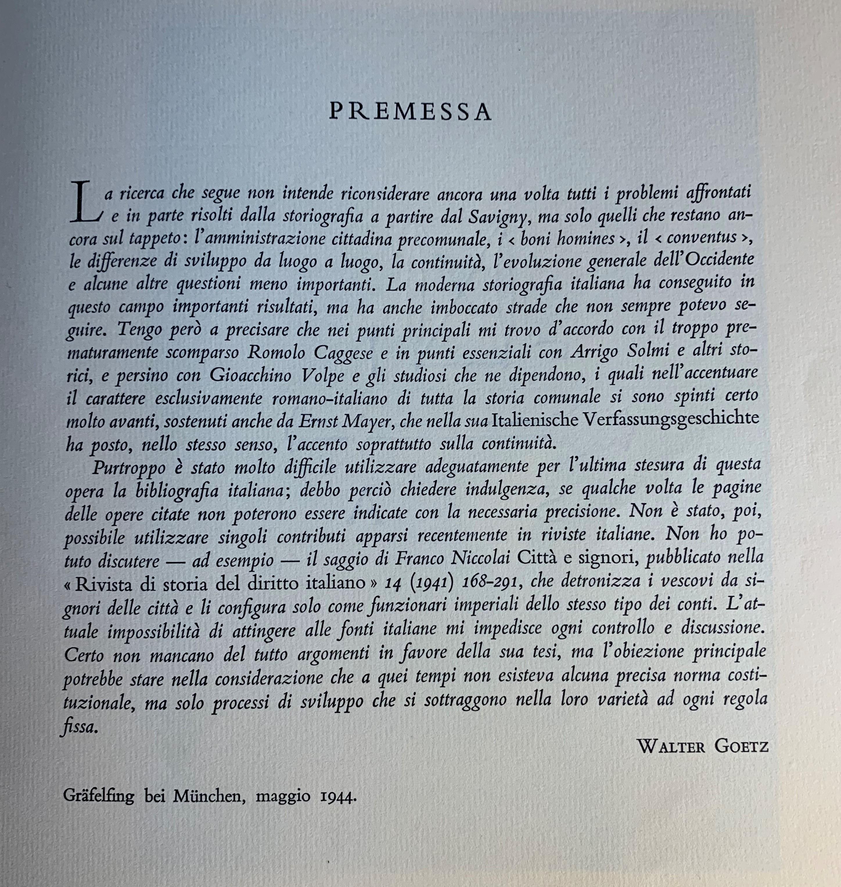Le origini dei comuni italiani