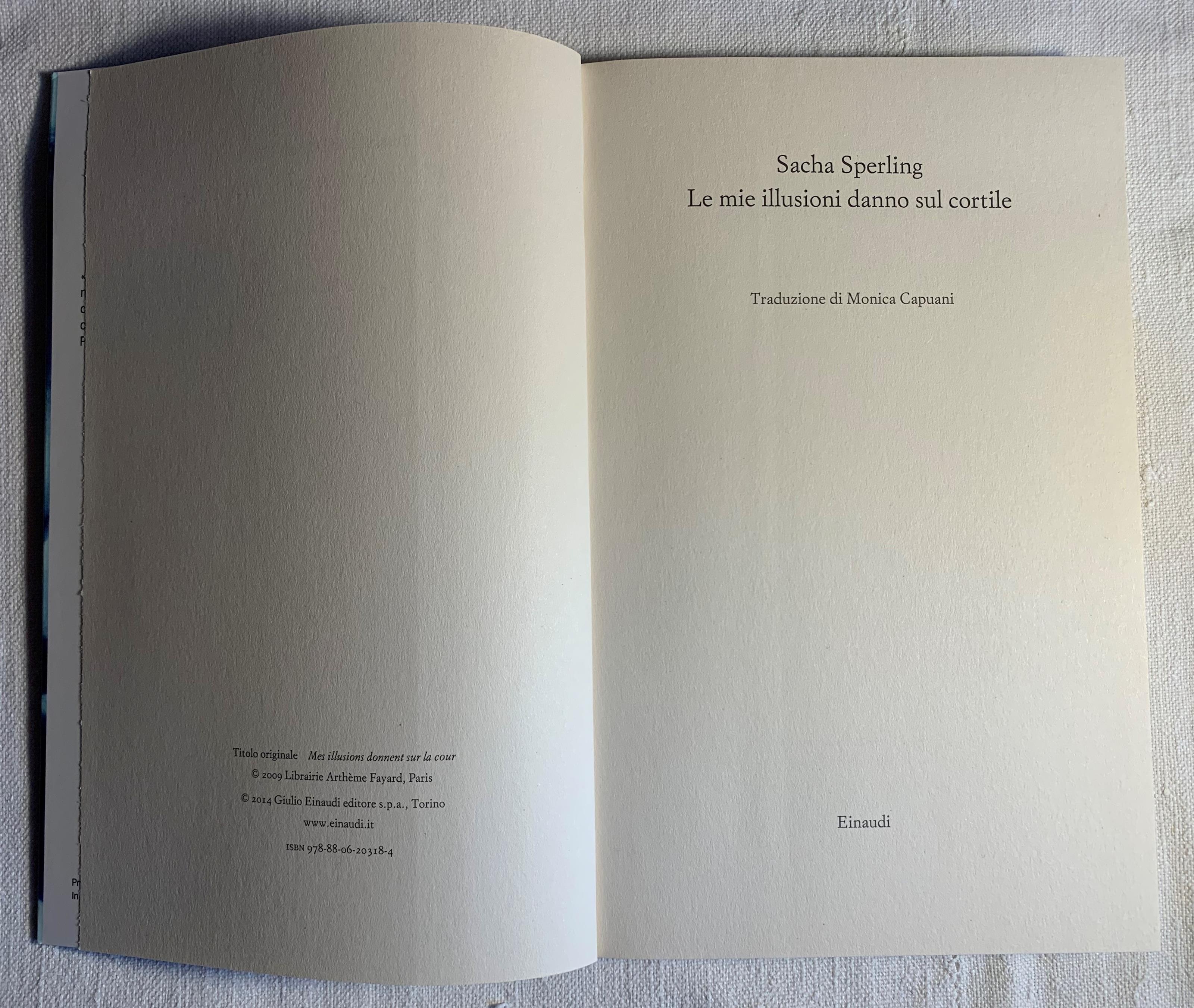 Le illusioni danno sul cortile