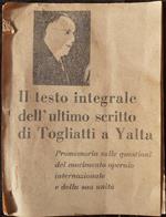 Fascicolo ciclostilato 