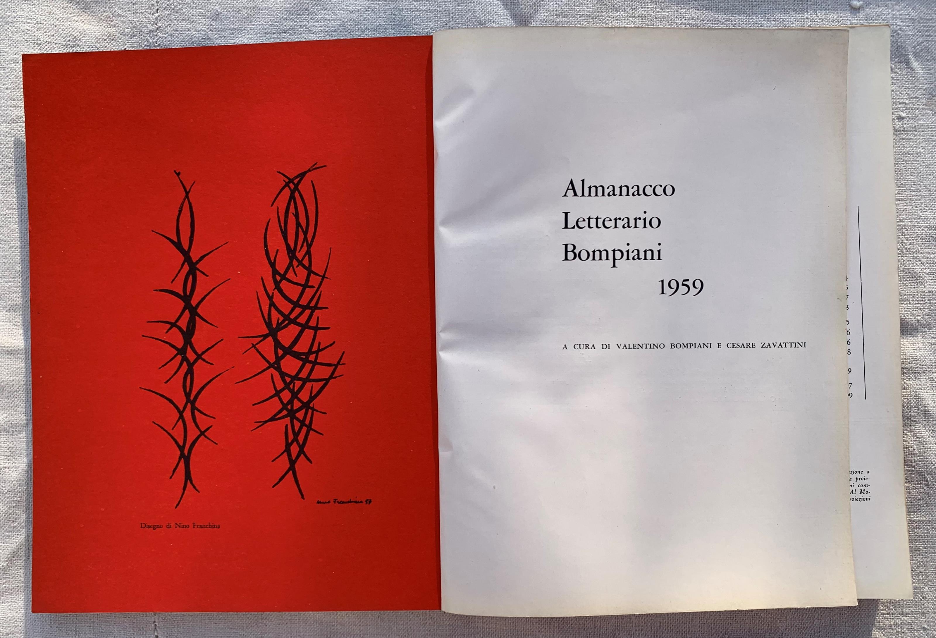 Almanacco Letterario Bompiani 1959