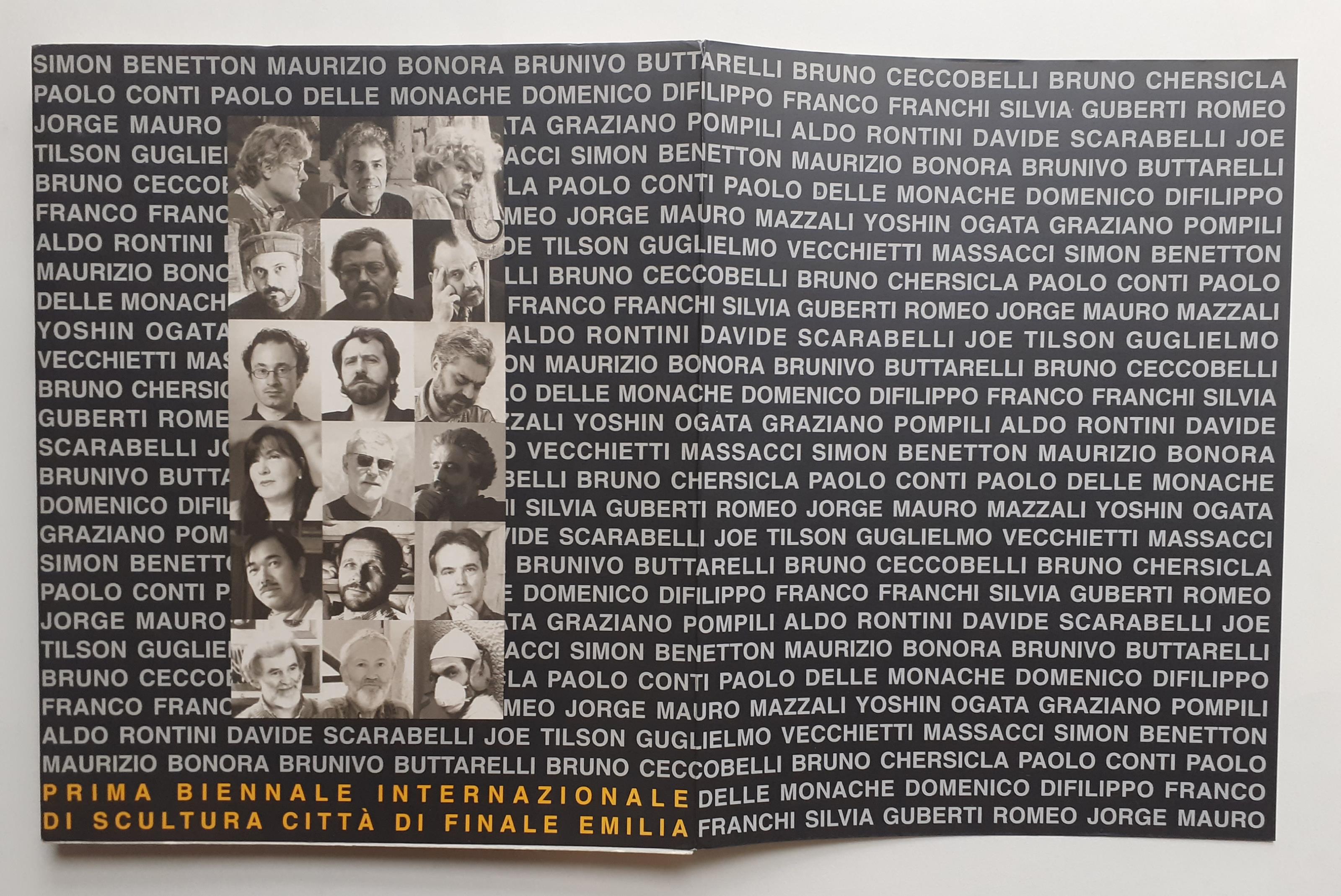 Catalogo Prima Biennale Scultura Finale Emilia 2000