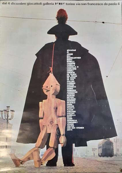 Galleria People Torino "Giocattoli" anni '80 - copertina