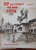 50 scrittori ed una città - disegni di Luigi Delleani 1968