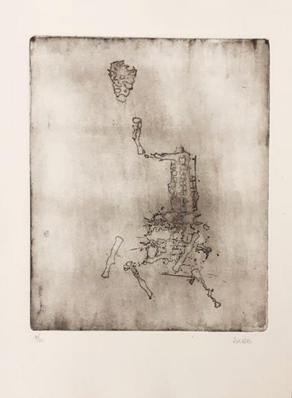 Acquatinta di Mario Lattes serie Don Chisciotte - Mario Lattes - copertina