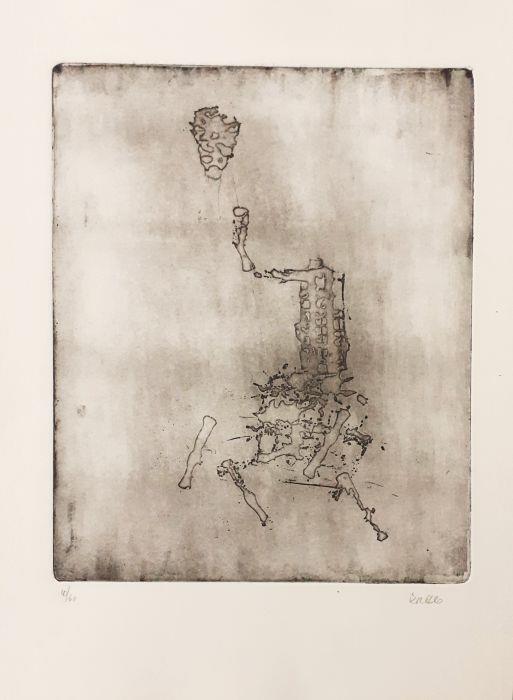 Acquatinta di Mario Lattes serie Don Chisciotte - Mario Lattes - copertina