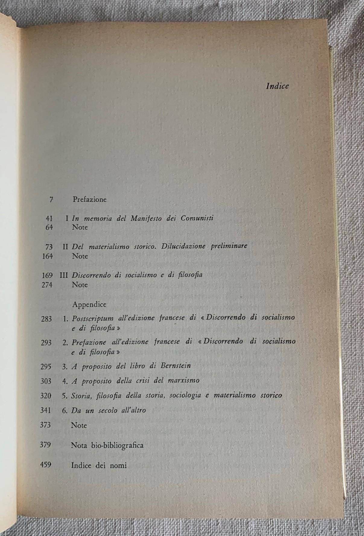 Saggi sul materialismo storico