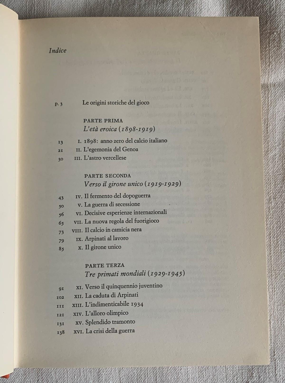 Storia del calcio in Italia