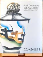 Cambi auction Arti decorative del XX Secolo 2017
