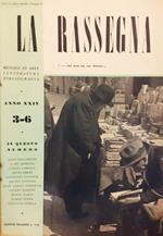 La rassegna Rivista Mensile arte e letteratura N° 3-6 1955