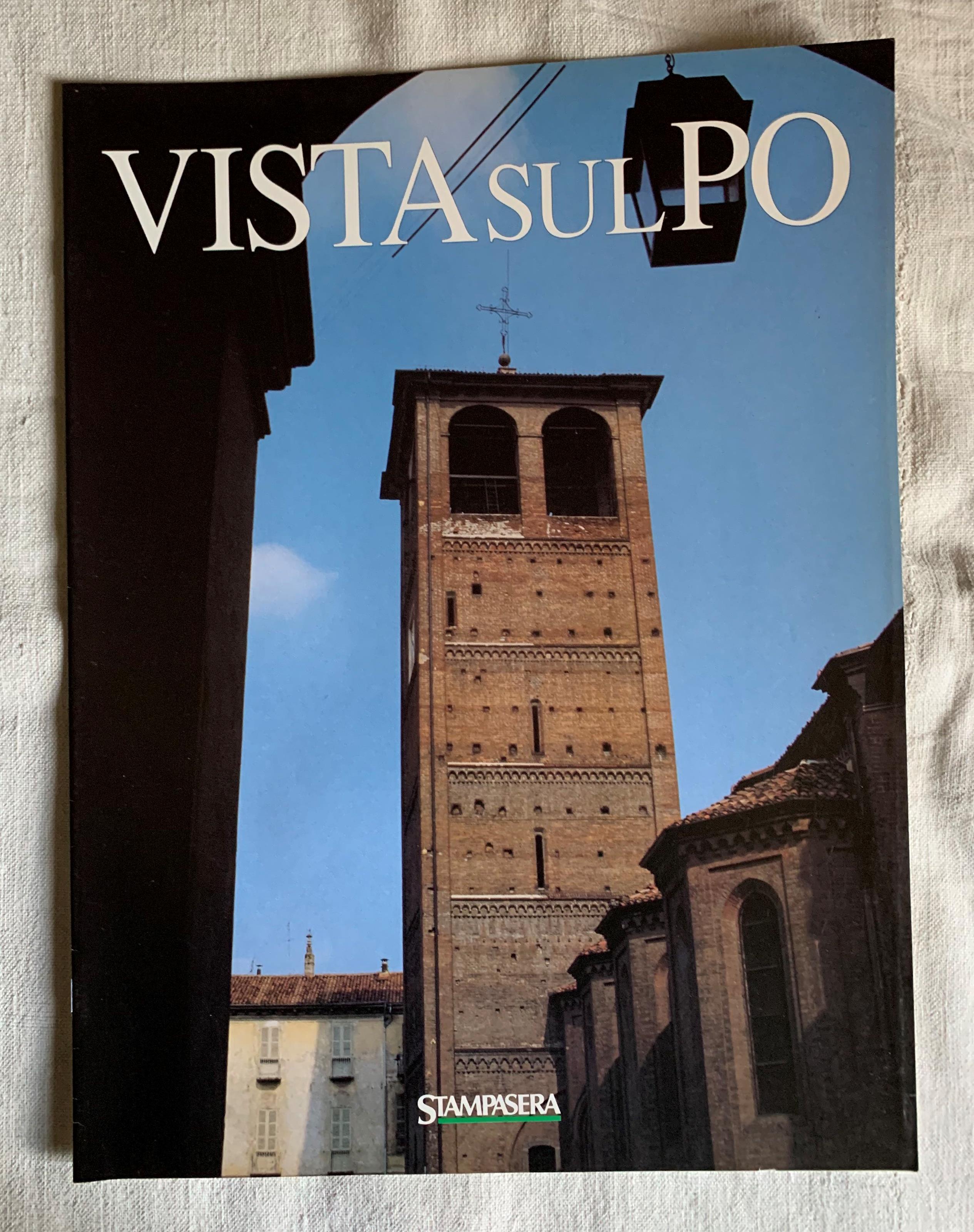 Vista sul Po. Il corso alpino. Pinerolo e la val Chisone