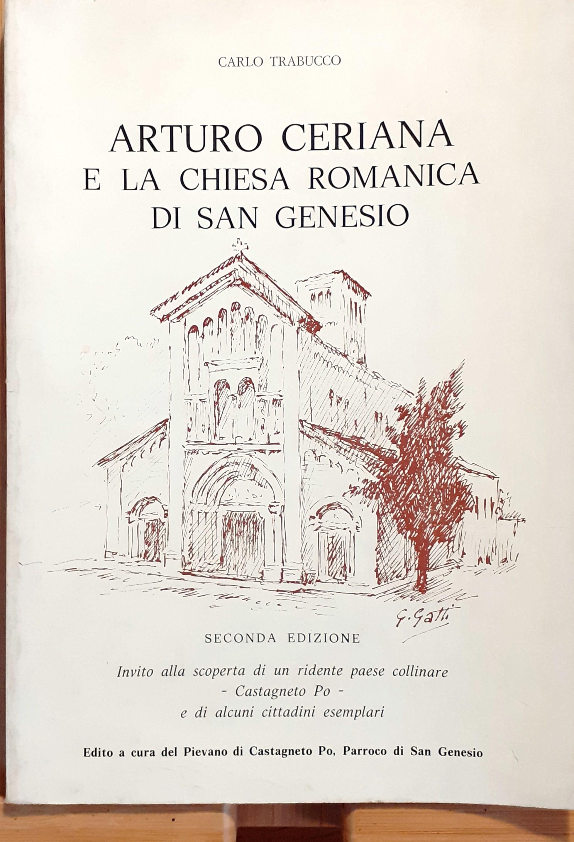 Arturo Ceriana e la Chiesa Romanica di S. Genesio 1973