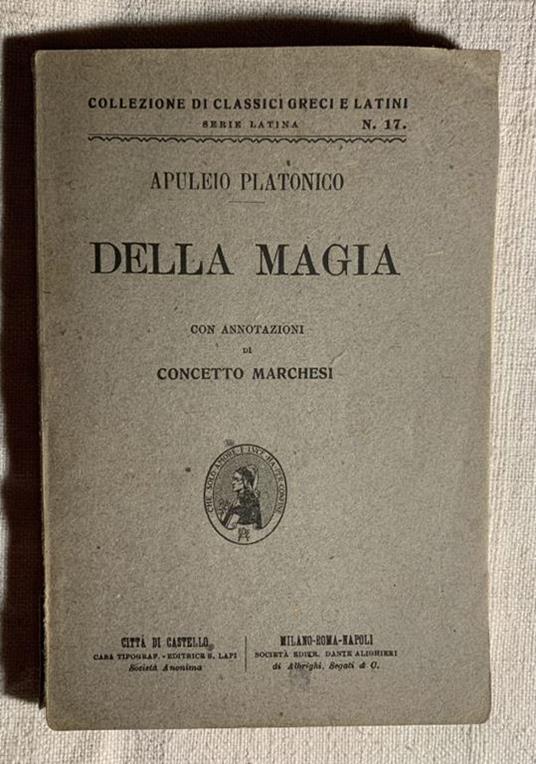 Della Magia - copertina