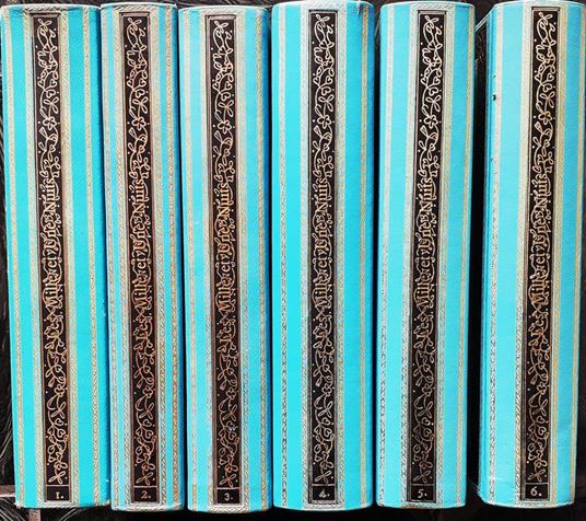 Sei volumi - Le Livre des Mille et Une Nuits Texte Francais 1968. Armel Guerne  - copertina