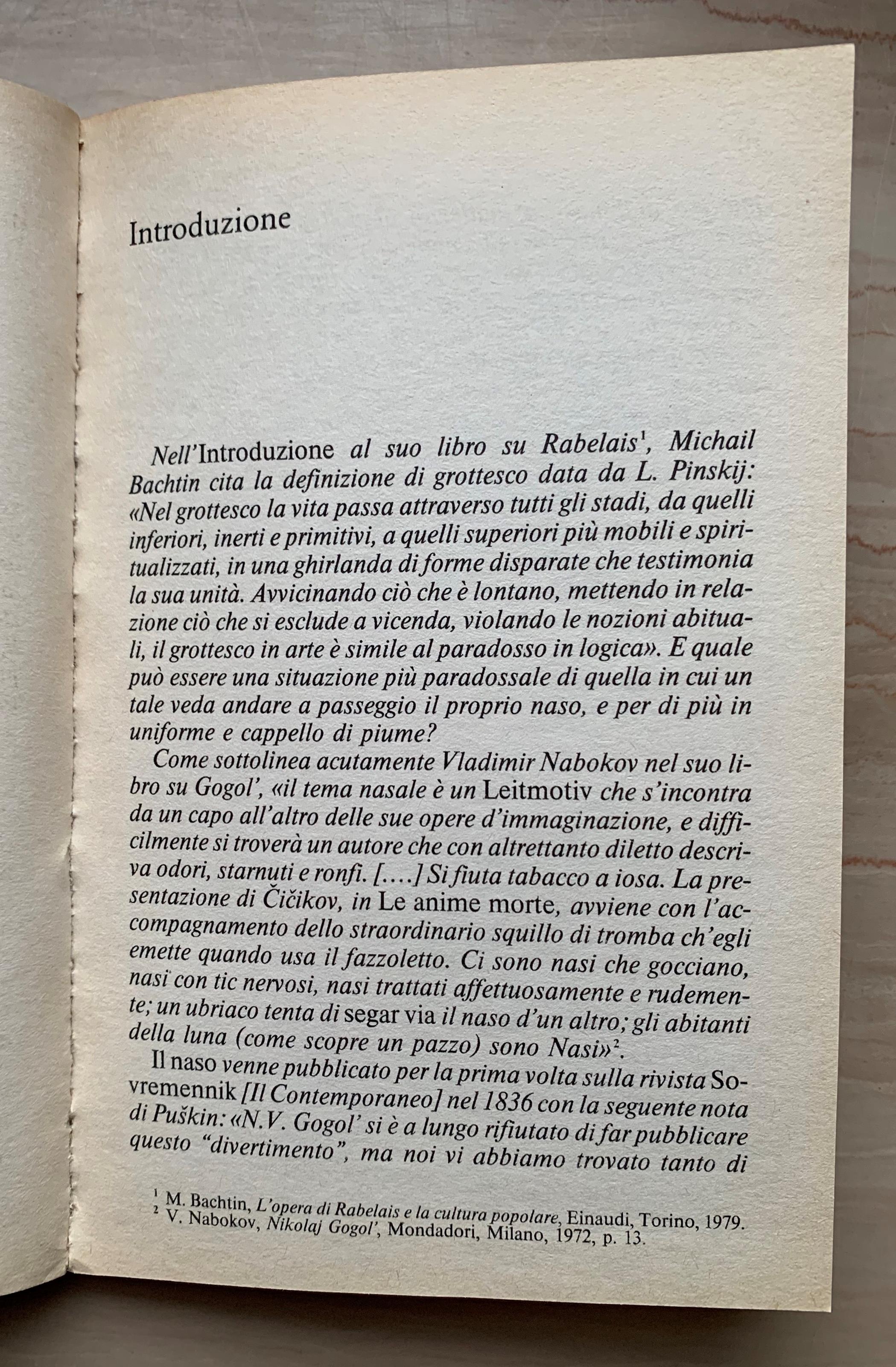 Il cappotto e Il Naso