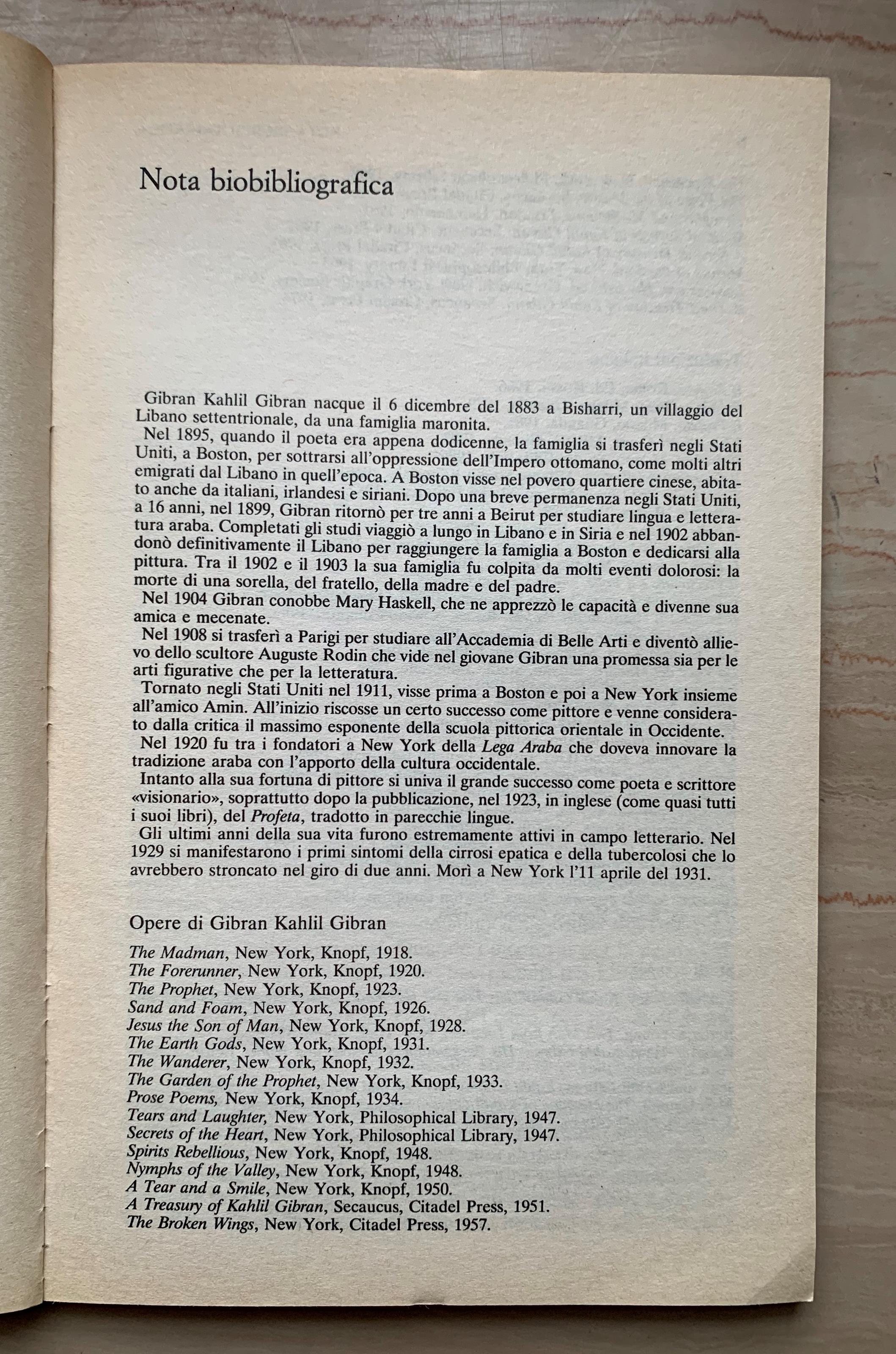 I segreti del cuore. Ho cercato la solitudine perché detesto quella grande e terribile istituzione che la gente chiama civiltà