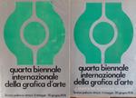 Due volumi Quarta biennale della grafica d'arte Firenze 1974