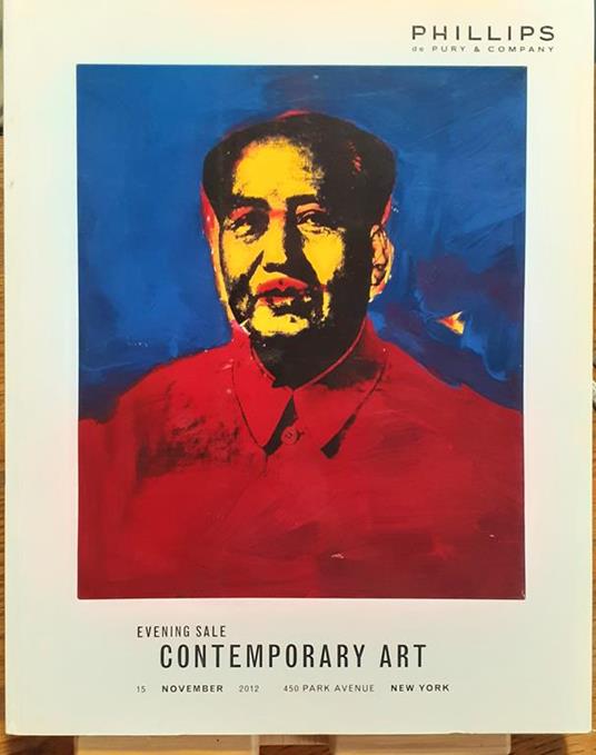 Phillips Contemporary Art Auction 15 november 2012 New York - Phillips - copertina