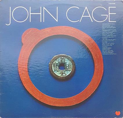 LP John Cage 1978 - Tom-7016 - John Cage - copertina