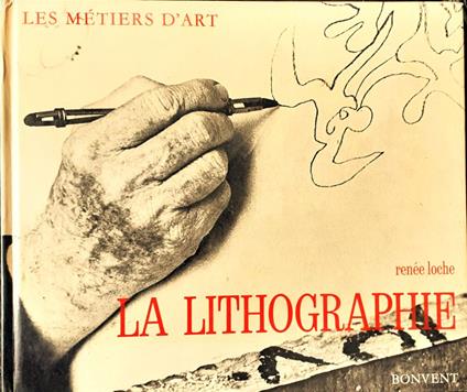 La Lithograpihe "Les Métiers d'Art Bonvent Genève 1971 - Renee Loche - copertina