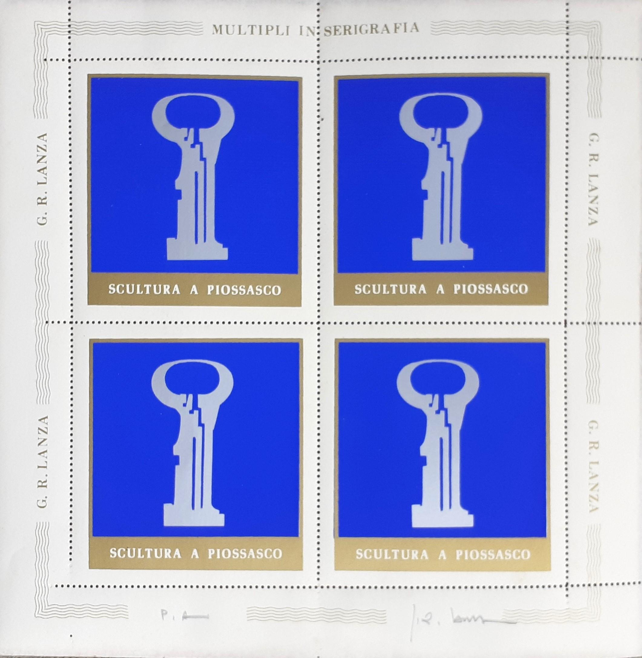 G.R. Lanza multiplo "Scultura a Piossasco" anni '70