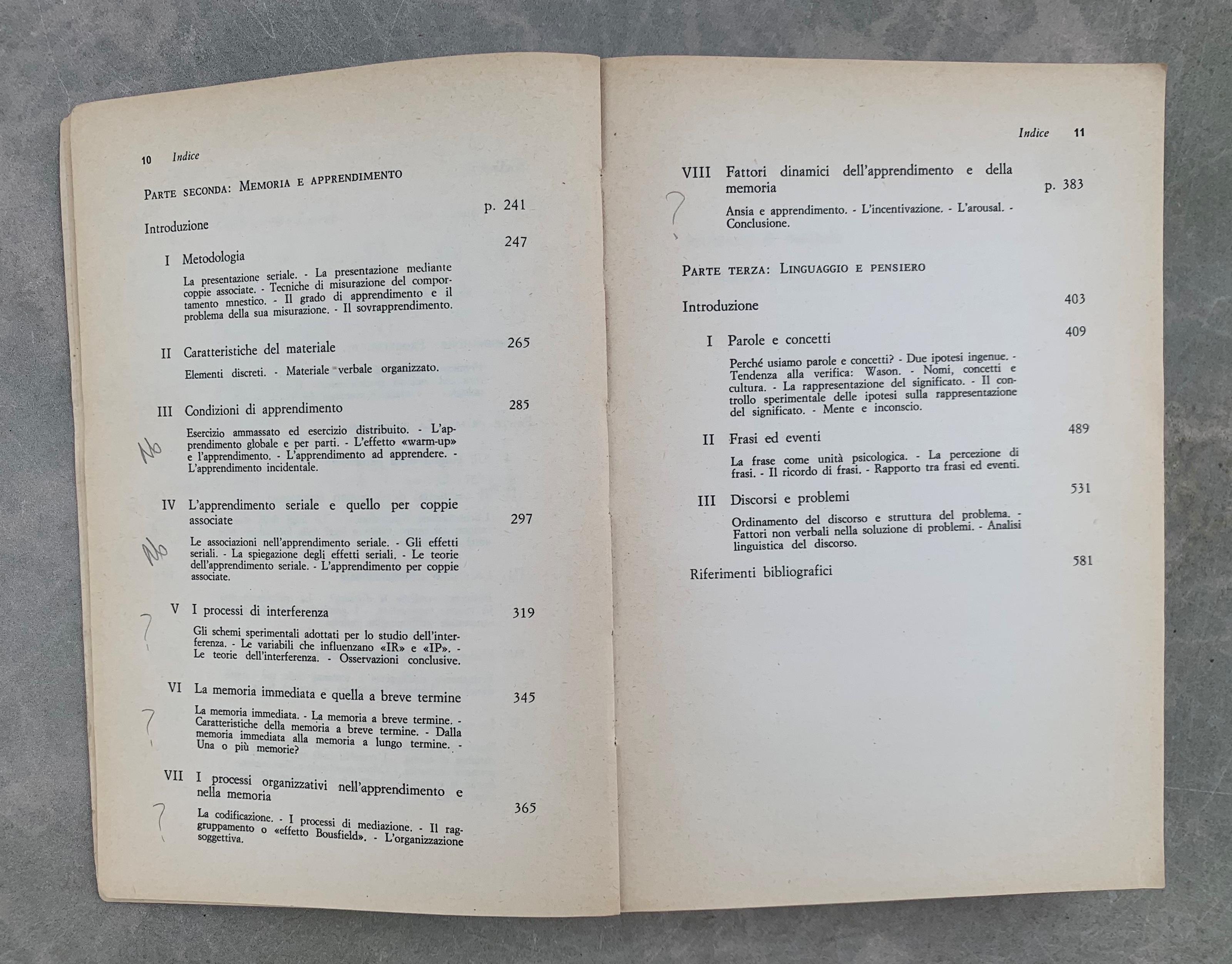 I processi cognitivi. Un'introduzione alla psicologia generale